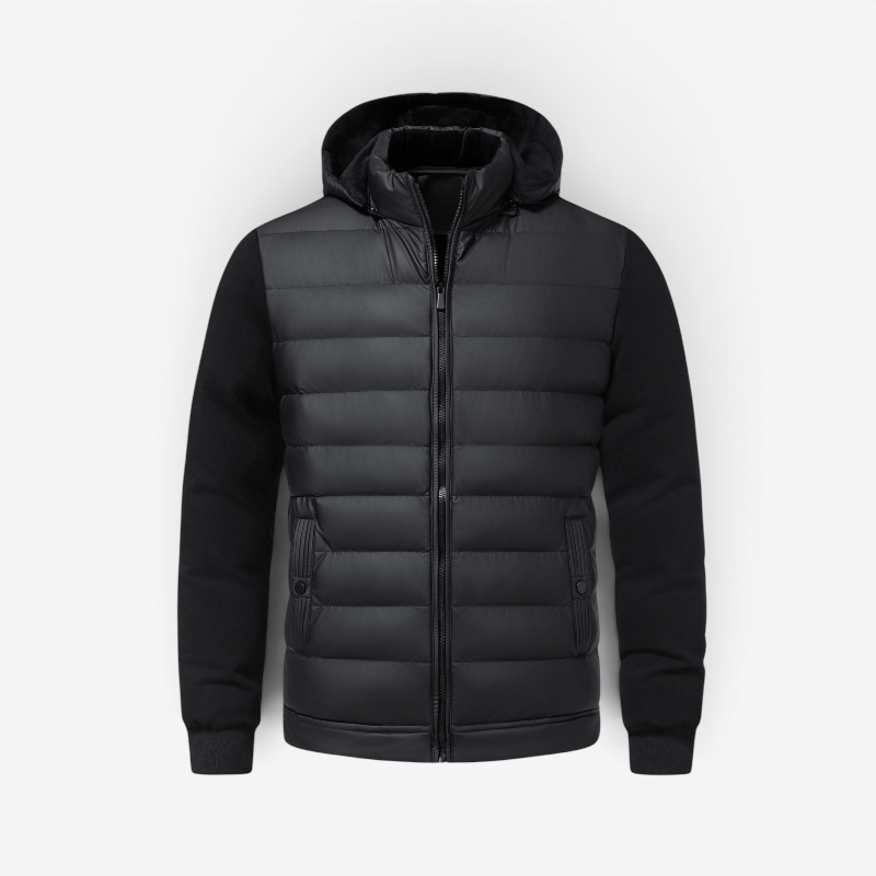 Men's Stylish Hooded Zip Jacket