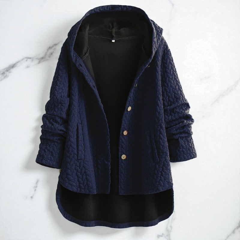 Julie – Jas met lange mouwen en knoopzakken Velani