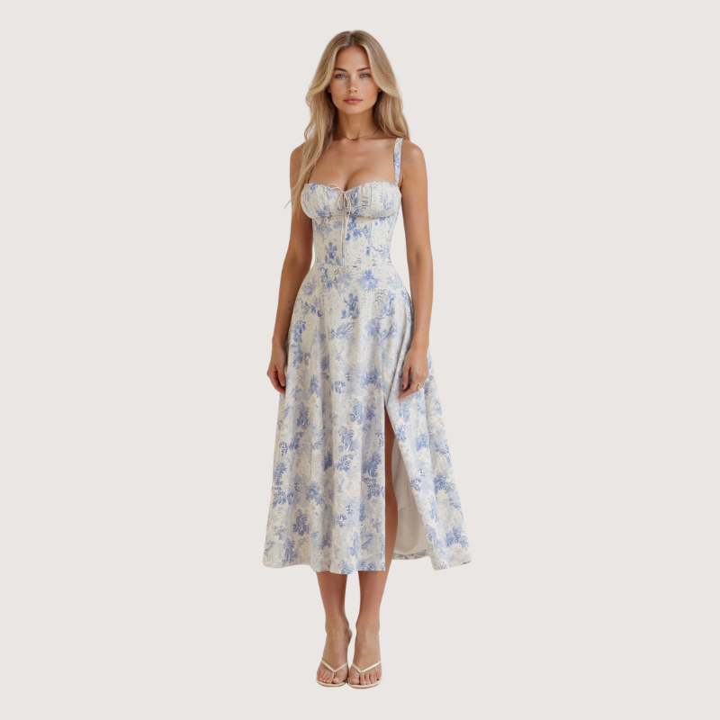 Women's Sleeveless Midi Dress