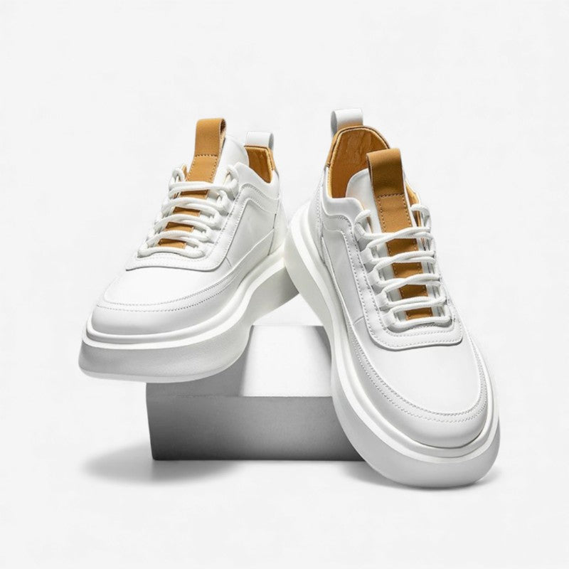 Ethan – Shoes with Adjustable Lace Up and Round Toe Design