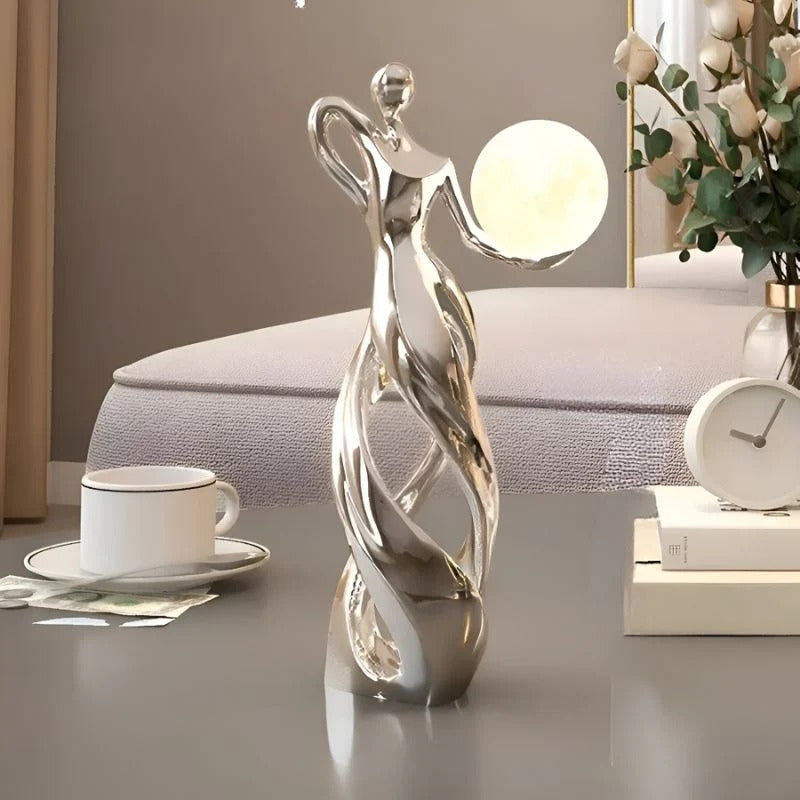 ArtMuse – Decoratief beeldje voor tafels en planken binnenshuis Velani