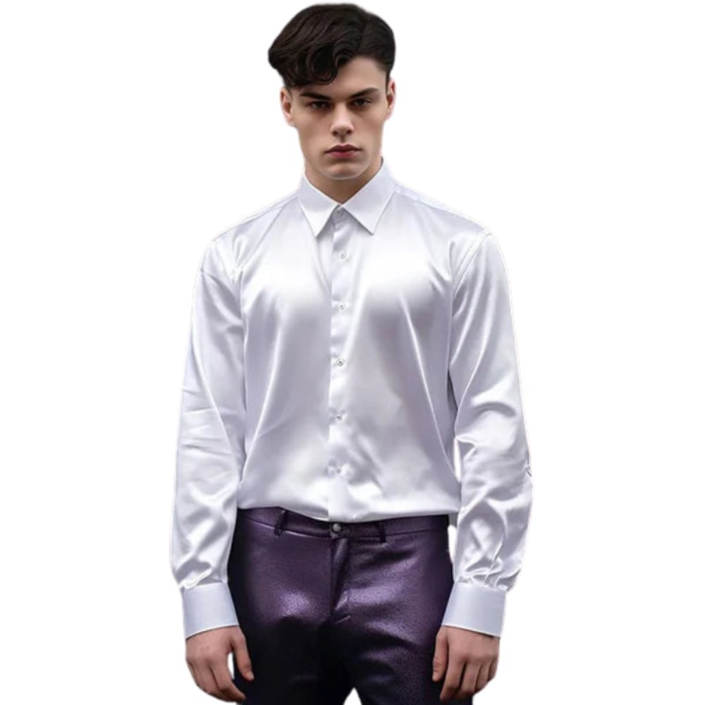 Claus – Overhemd met Lange Mouwen en Knoopsluiting Velani