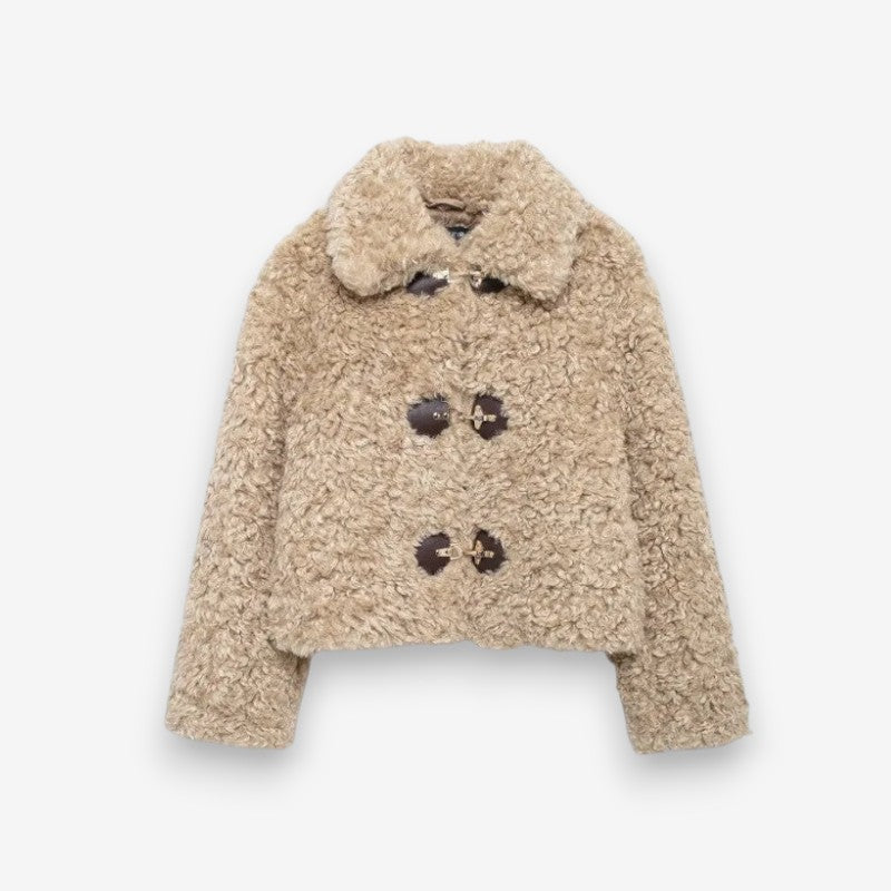 Victoria – Long Sleeve Jacket with Lapel Collar Design