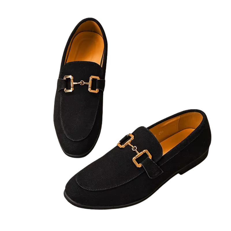 Wilhelm – Gespits Schoeisel met Metallic Detail Velani