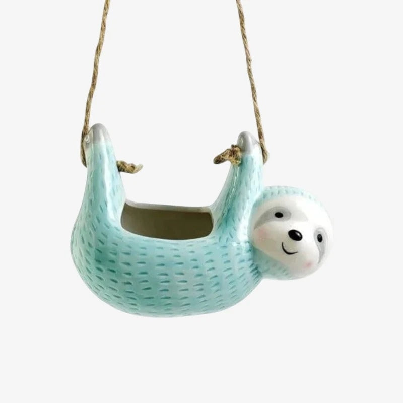 PetalPals – Hangende Bloempot in Dierenvorm met Band Velani