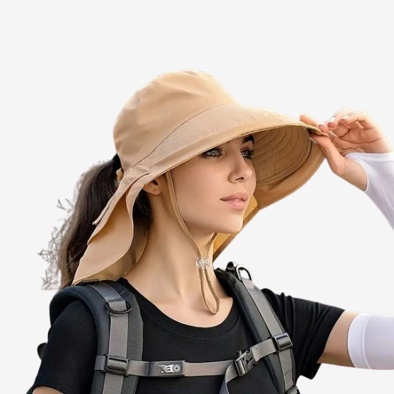 Ella – Round Hat with Adjustable Straps Design