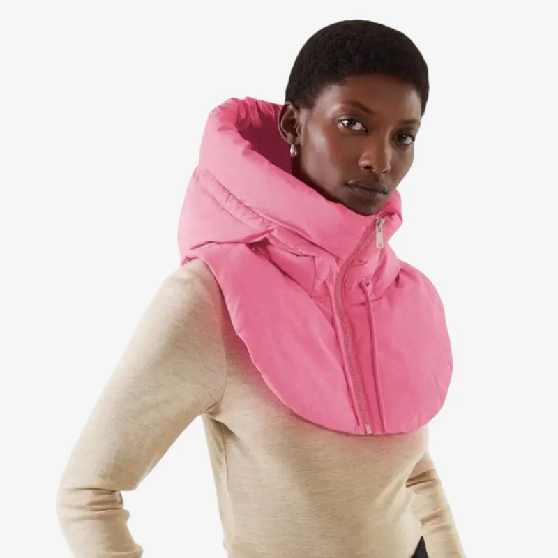 Camille – Hooded with drawstring and removable neck cover