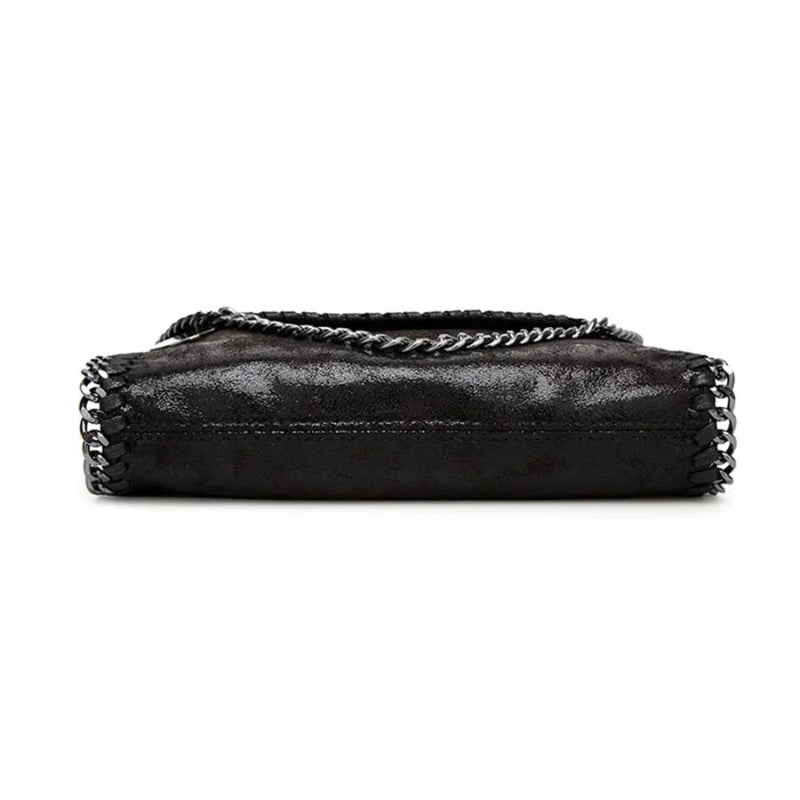 Amelia – Clutch Crossbodytas met Kettingdetail en Ritssluiting Velani