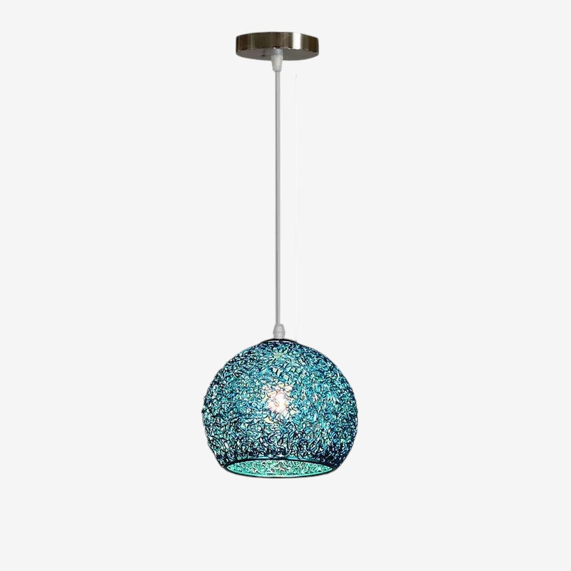 GlowPrint – LED Plafondlamp met Ronde Kop en Patroonontwerp Velani