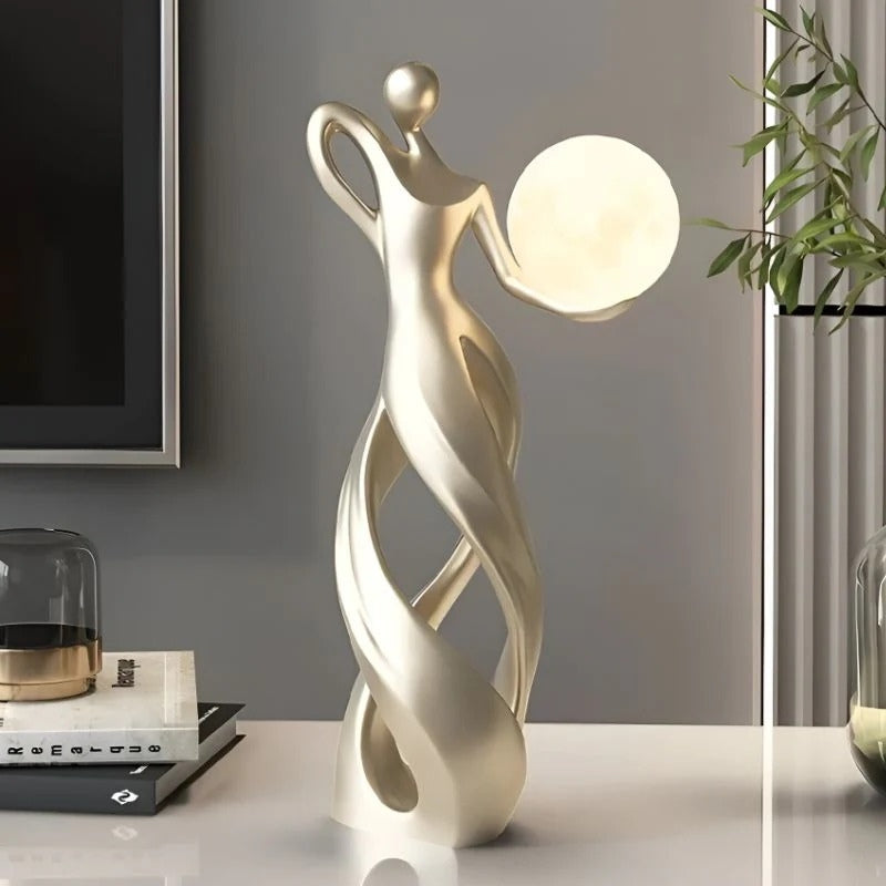 ArtMuse – Decoratief beeldje voor tafels en planken binnenshuis Velani