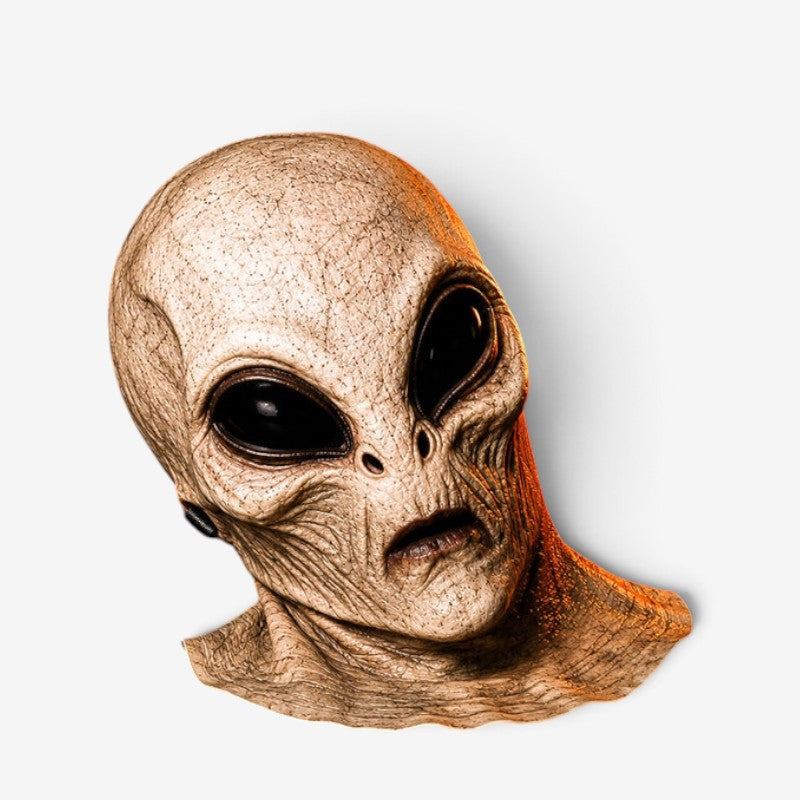 AlienSight - Full-Face Alien Mask with Large Eyes