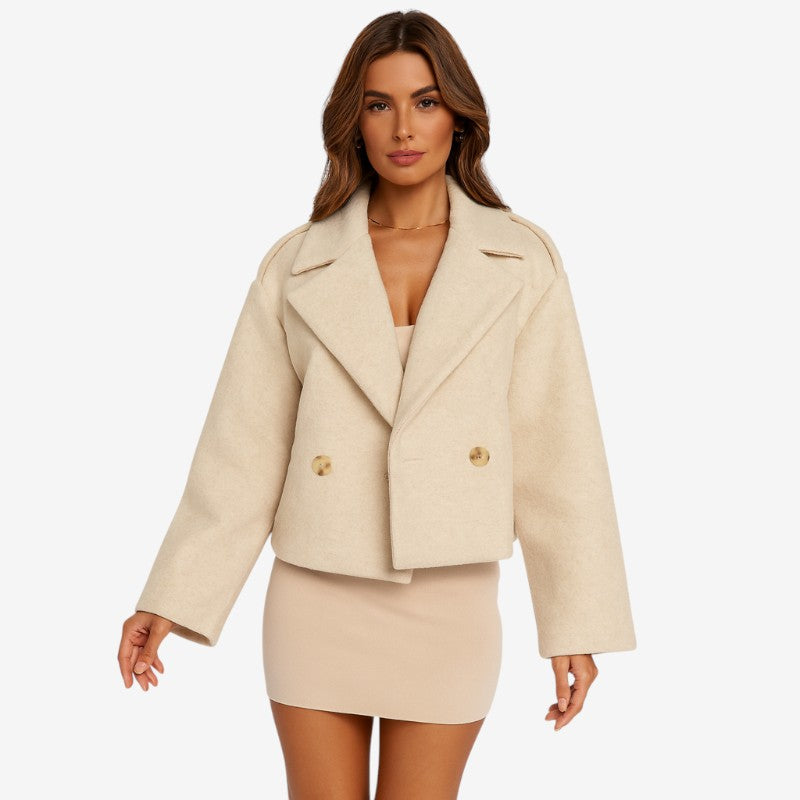 Aria – Jas met lange mouwen en reverskraag Velani