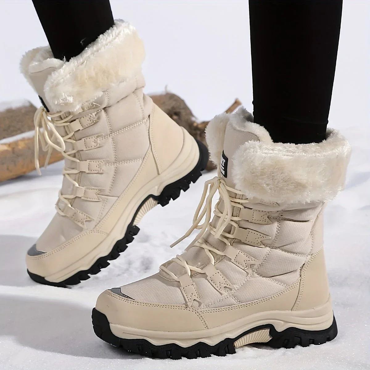 Grip - Women’s Boots with Profile Sole and Lining