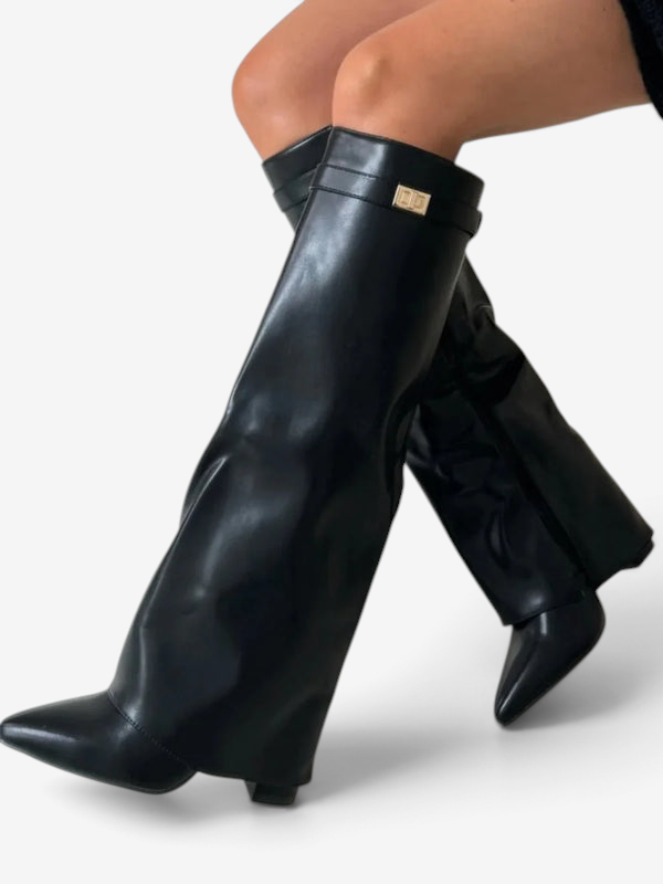 Tallstep - Ankle Boots with Knee-High Design