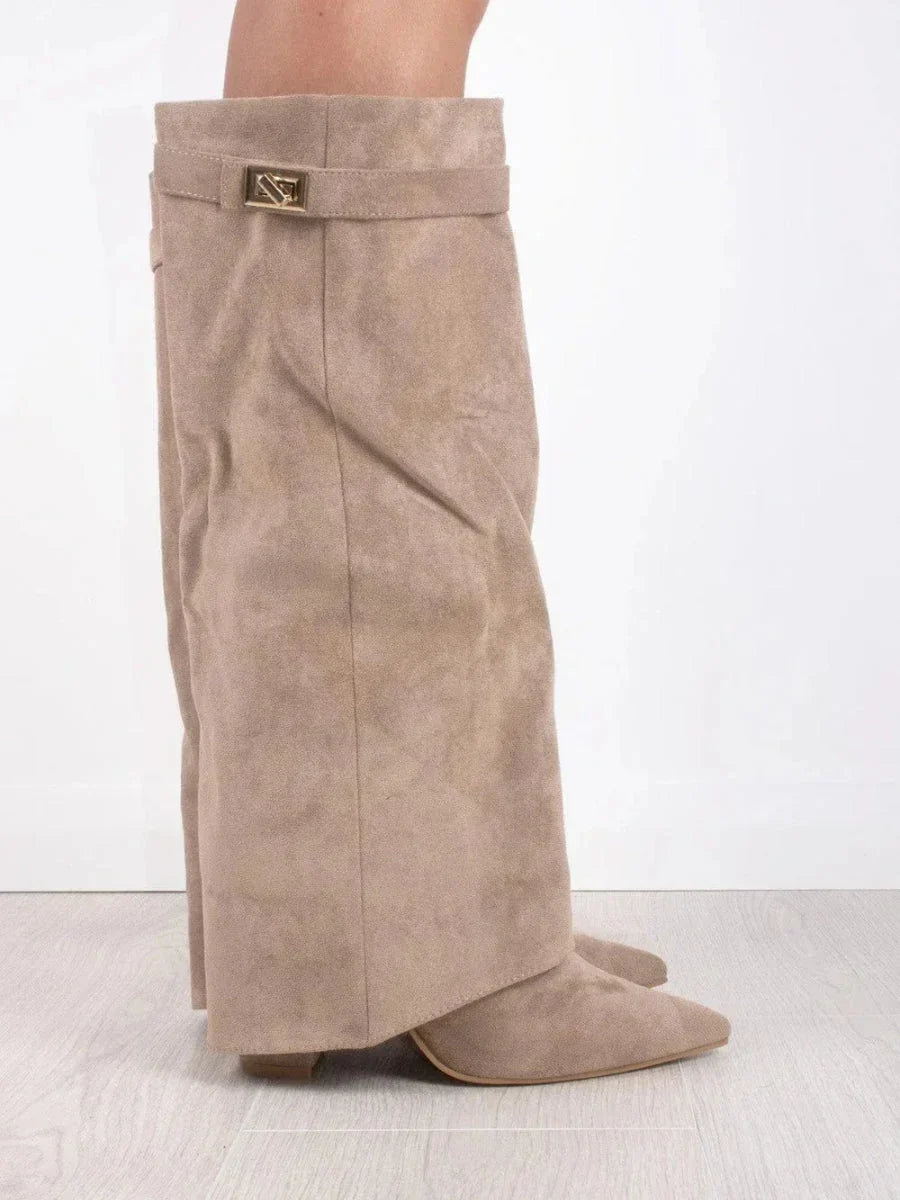Tallstep - Ankle Boots with Knee-High Design