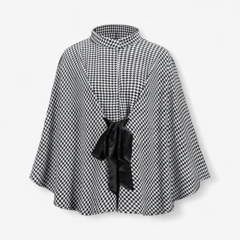 Ava – Round Neck Coat with Adjustable Belt