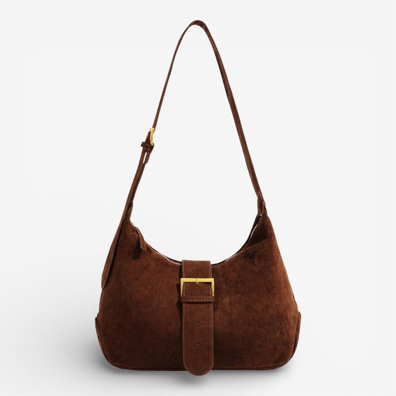 Brianna – Compact Shoulder Bag with Adjustable Strap & Zipper Closure