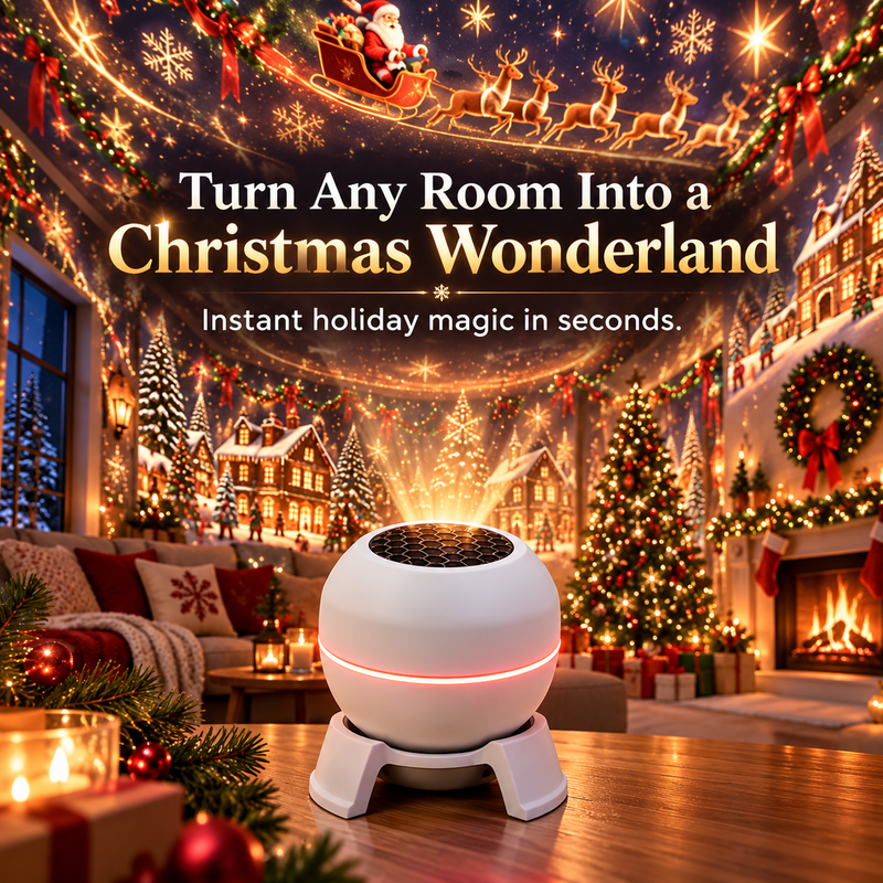 Luminora – Christmas Projector with Moving Holiday Projections