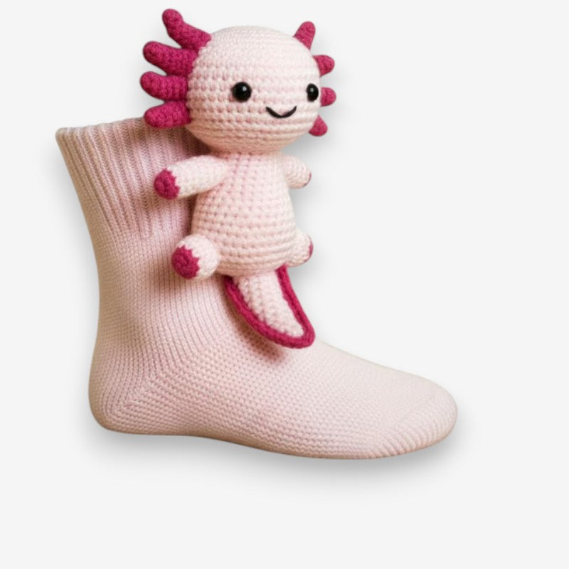 Nora – Decorative Socks with 3D Animal Inspired Design