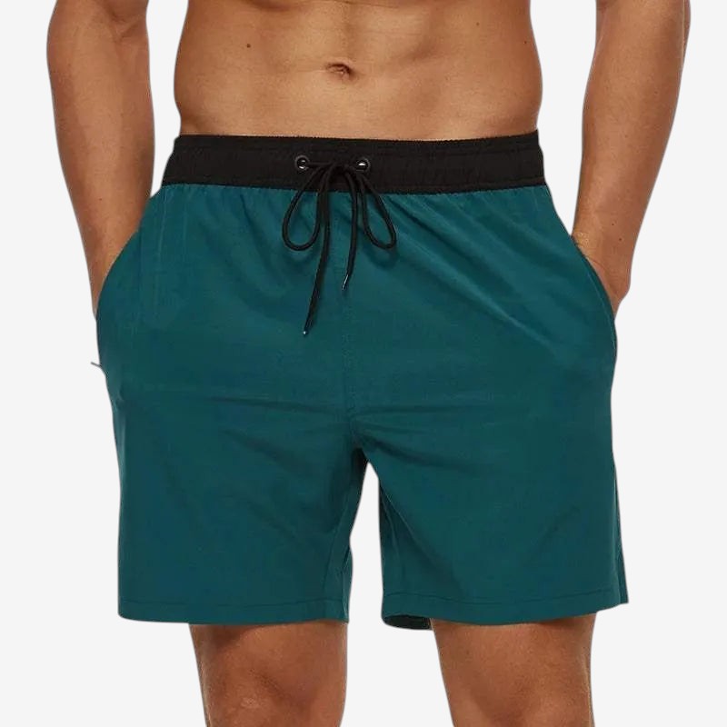 Men's Lightweight Breathable Shorts with Elastic Waistband