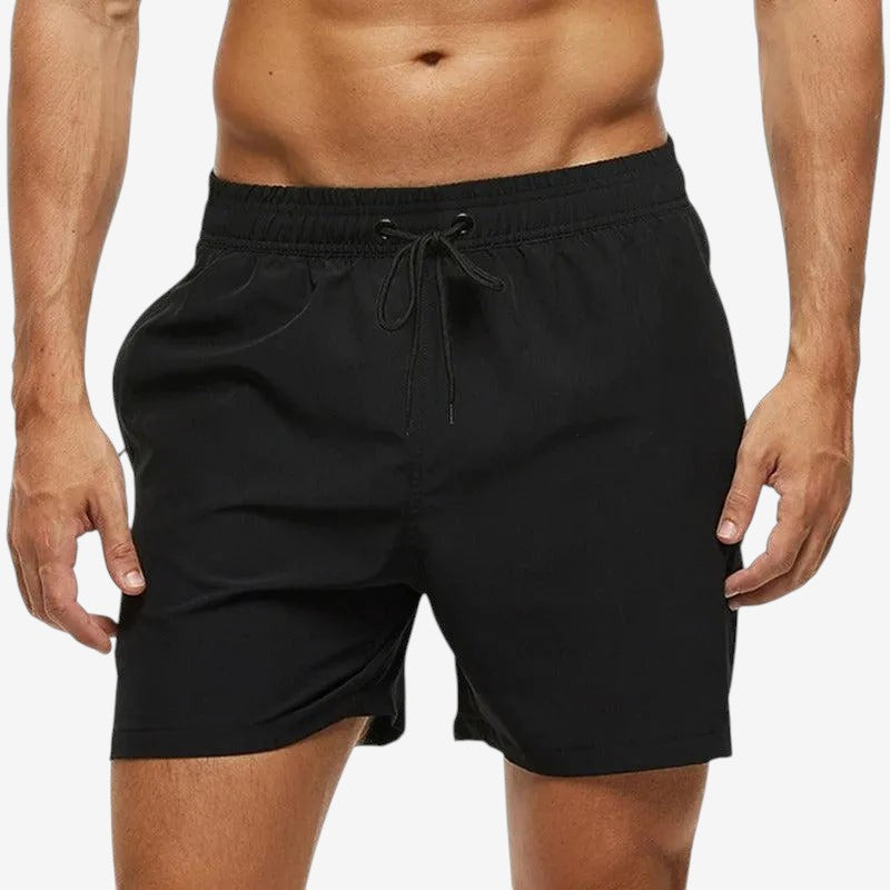 Men's Lightweight Breathable Shorts with Elastic Waistband