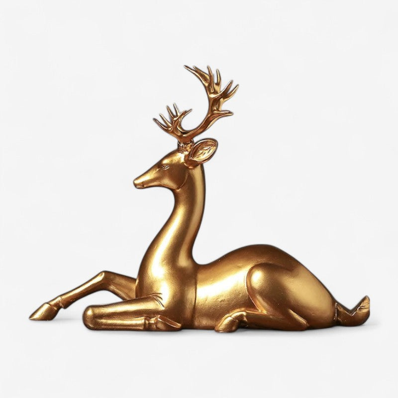 ArtProwl – Decorative Animal Statue with Walking & Sitting Pose