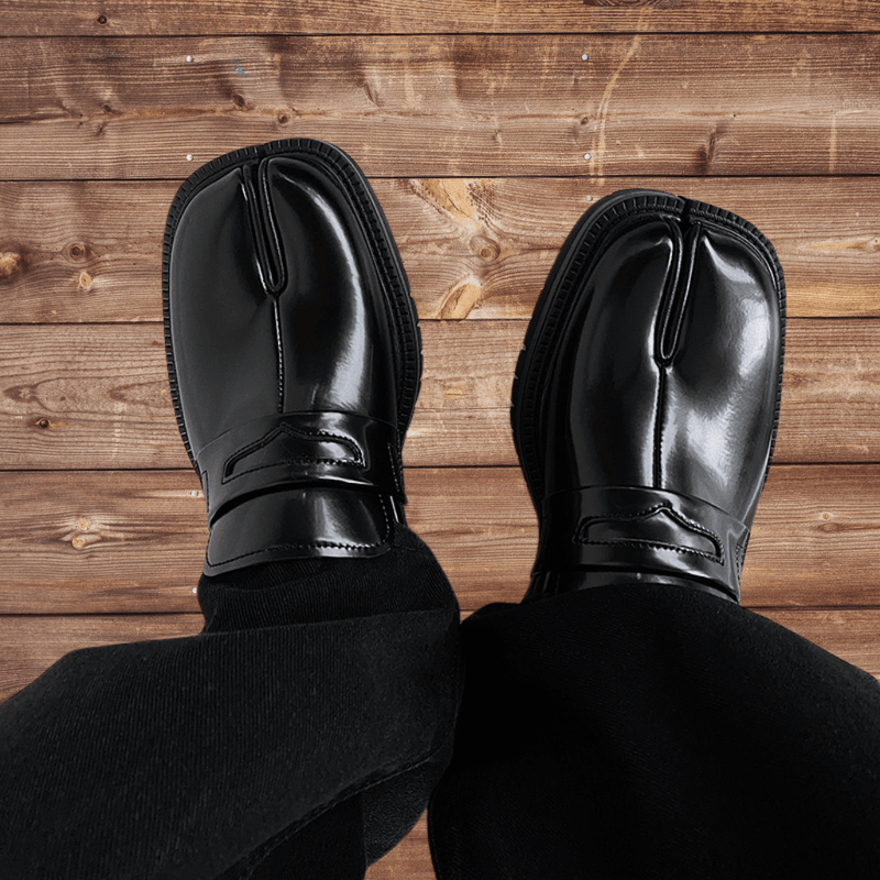 Reuben - Split Toe Non Slip Shoes With Thick Sole