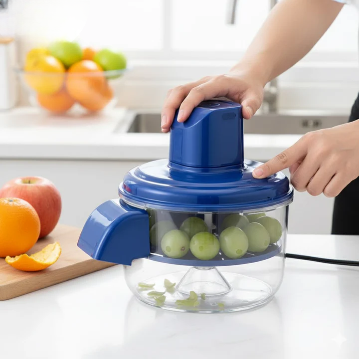 FreshPeel - Electric Fruit and Vegetable Peeler with Stainless Steel Blades