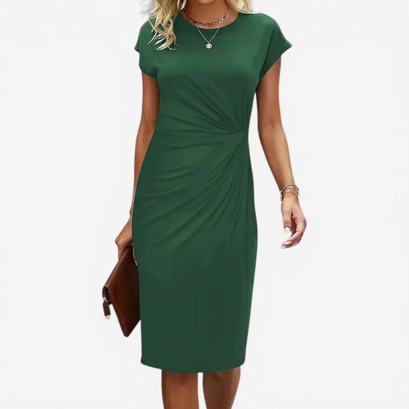 Women’s Crew Neck Midi Dress