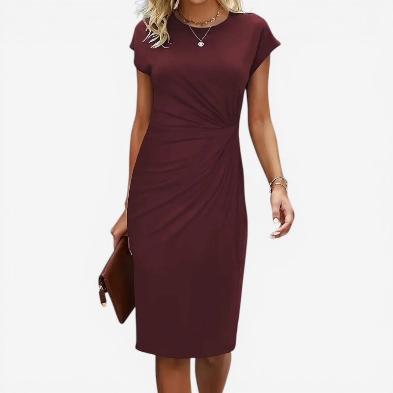 Women’s Crew Neck Midi Dress