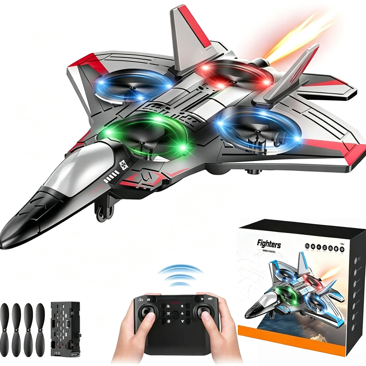 VoltAero - Remote-Controlled Jet Toy With 360° Stunt Capability