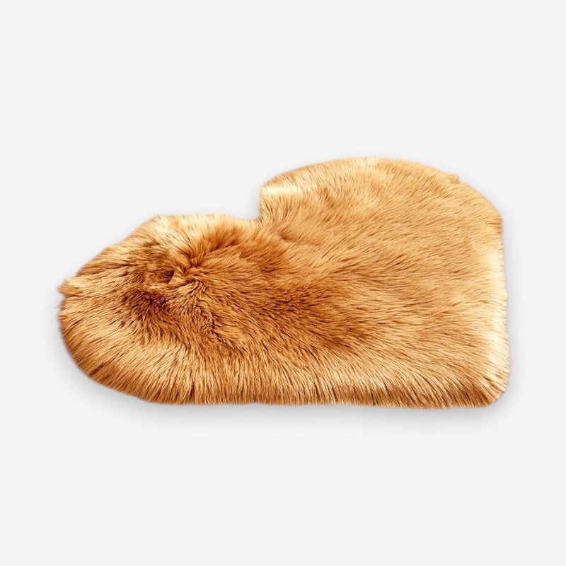 CozyHeart – Decoratief Tapijt met Hartvormig Ontwerp Velani