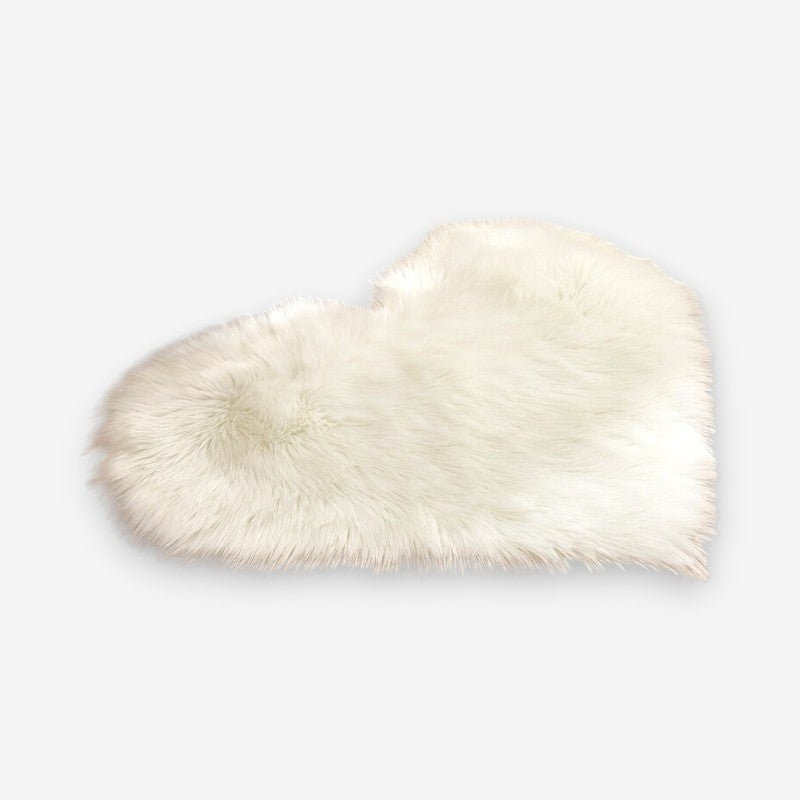 CozyHeart – Decoratief Tapijt met Hartvormig Ontwerp Velani