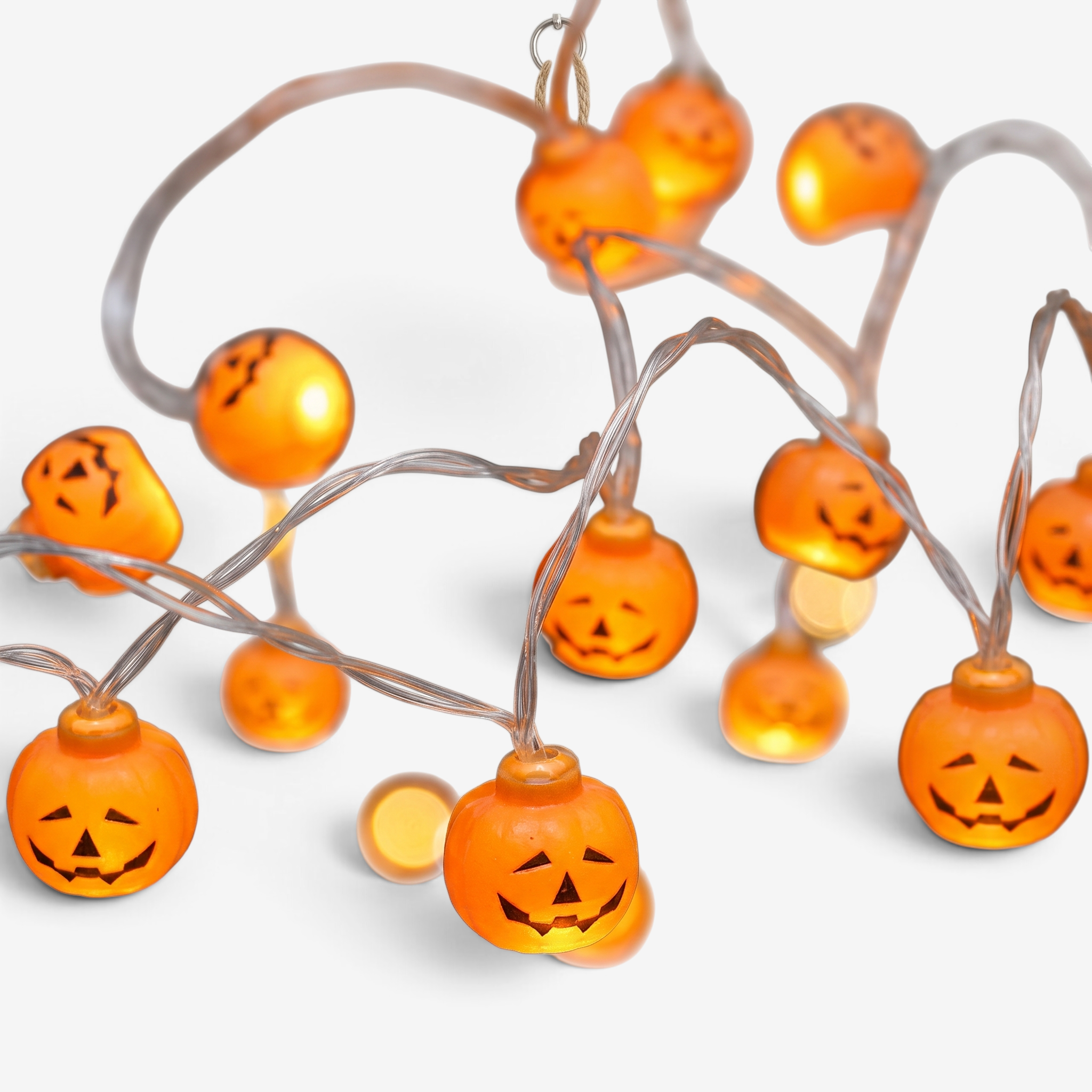 GlowHaven - Halloween String Lights With Ghosts & Pumpkins