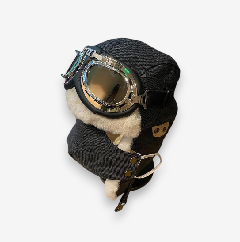SkyBound – Aviator Beanie with Adjustable Band and Ear Covering