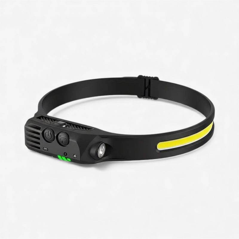 BrightTrail – USB Rechargeable LED Headlamp for Outdoor Activities