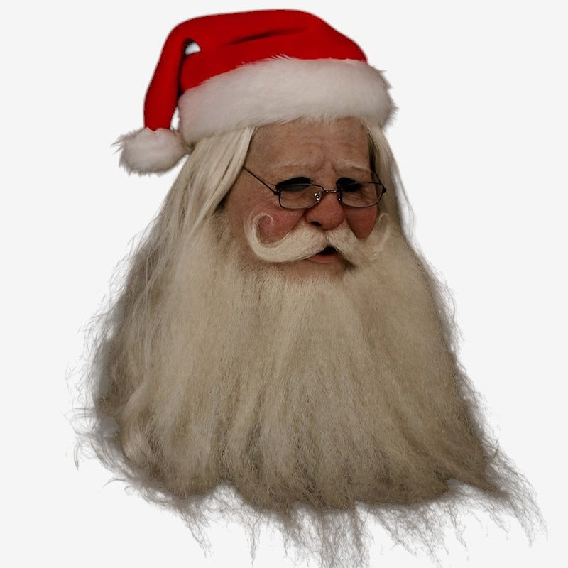 Realistic Old Man Mask for Halloween Fun