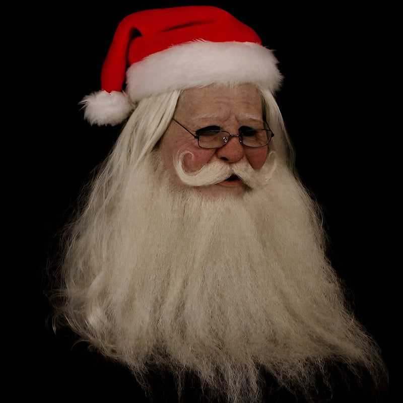 Realistic Old Man Mask for Halloween Fun