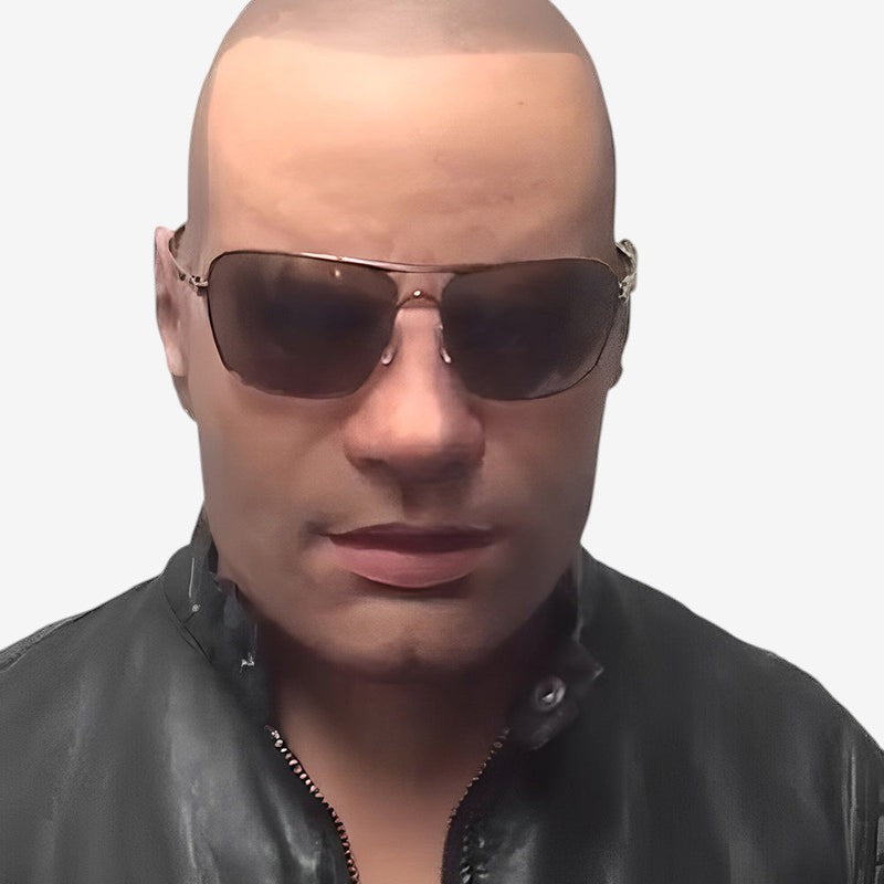 Realistic Old Man Mask for Halloween Fun