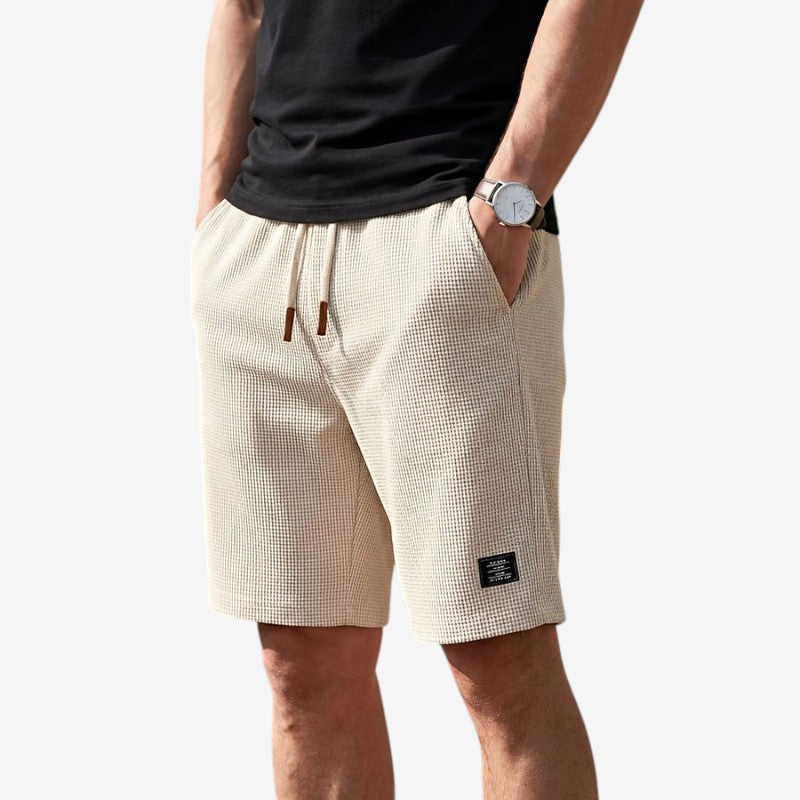 Men's Comfortable Casual Shorts with Drawstring