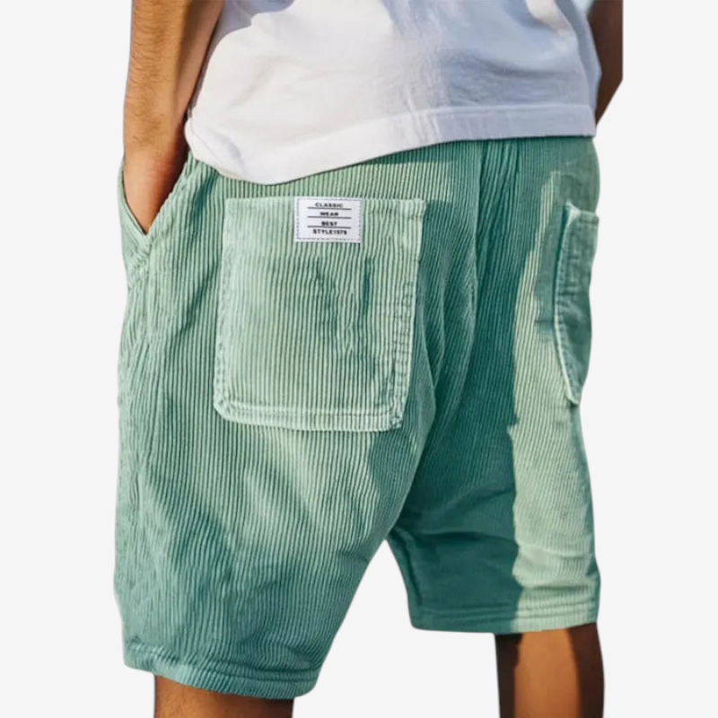 Men's Versatile Multi Pocket Drawstring Shorts