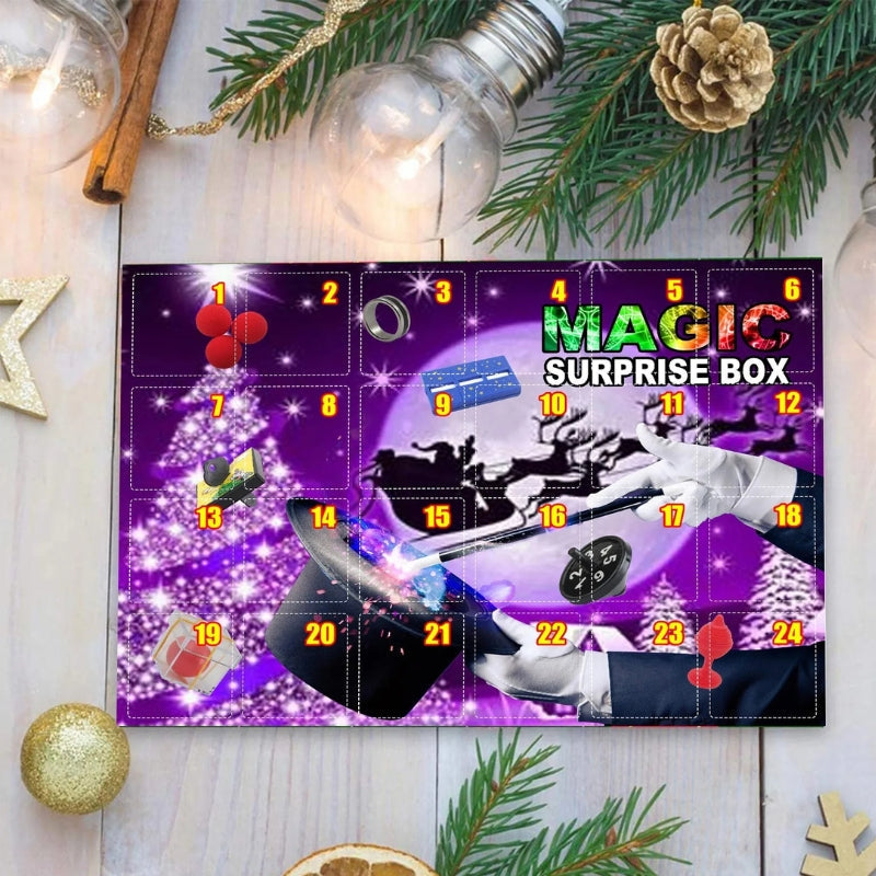MystiBox- Magic Trick Advent Calendar Gift Box with Accessories