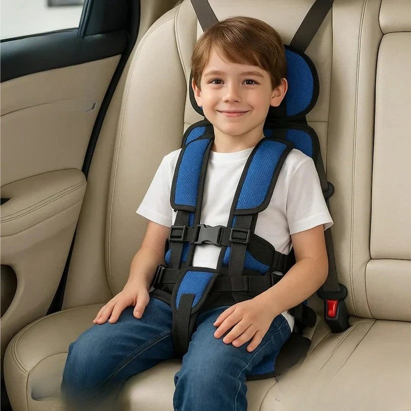 SeatSprint - Foldable Child Travel Seat With Five-Point Harness