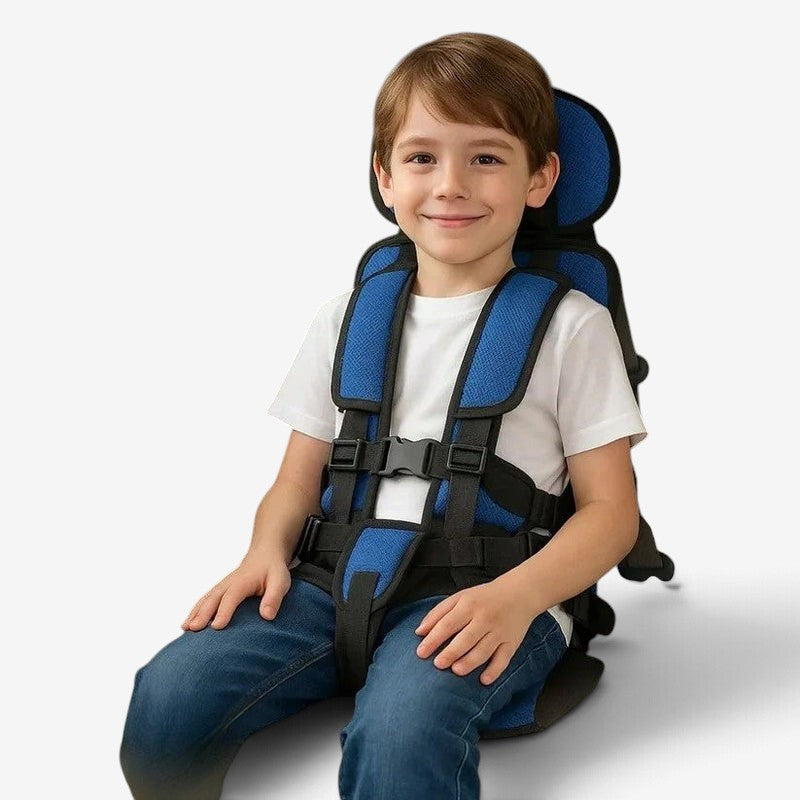 SeatSprint - Foldable Child Travel Seat With Five-Point Harness