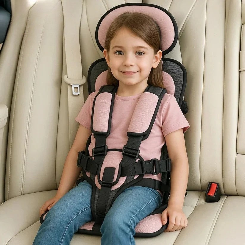 SeatSprint - Foldable Child Travel Seat With Five-Point Harness