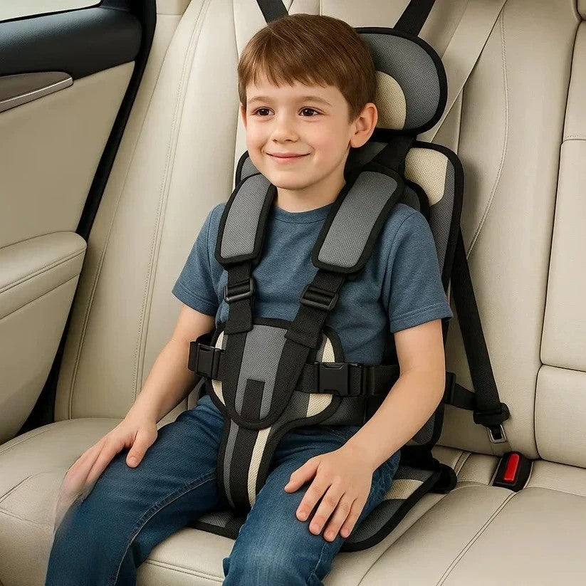 SeatSprint - Foldable Child Travel Seat With Five-Point Harness
