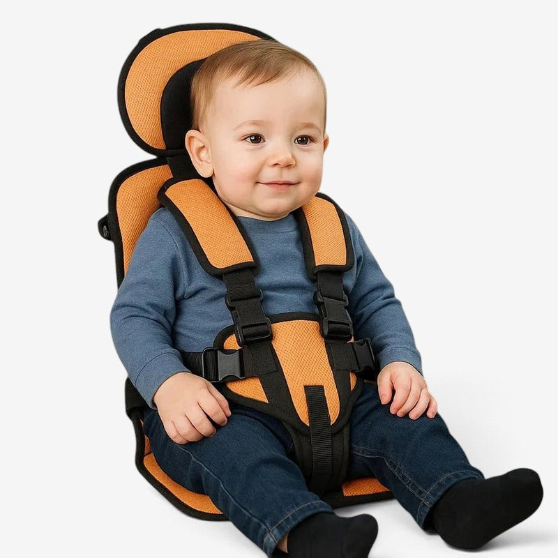 SeatSprint - Foldable Child Travel Seat With Five-Point Harness