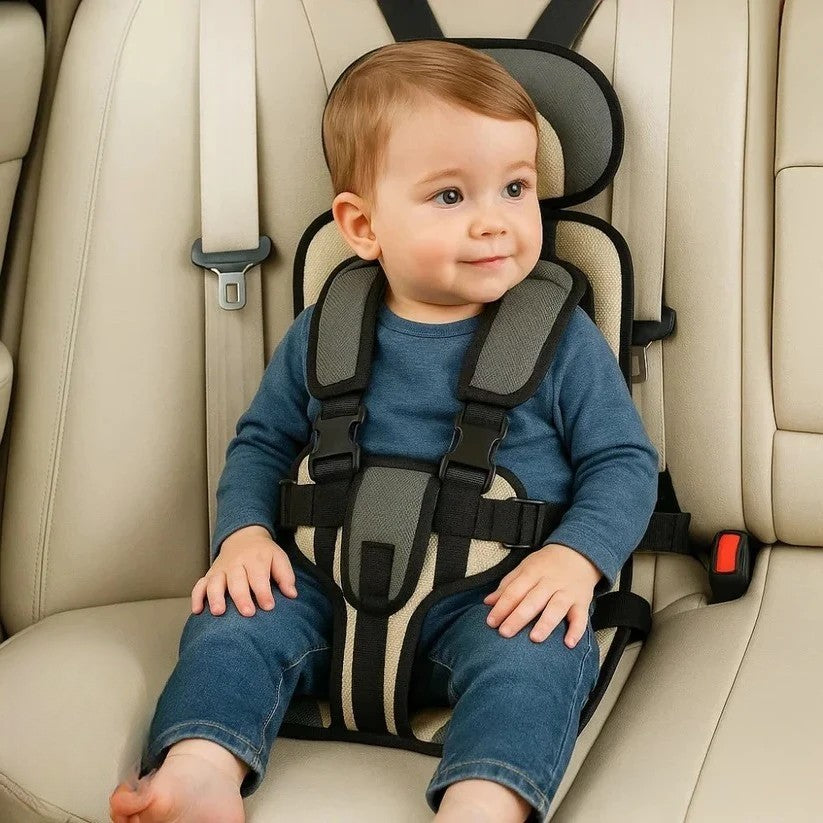 SeatSprint - Foldable Child Travel Seat With Five-Point Harness