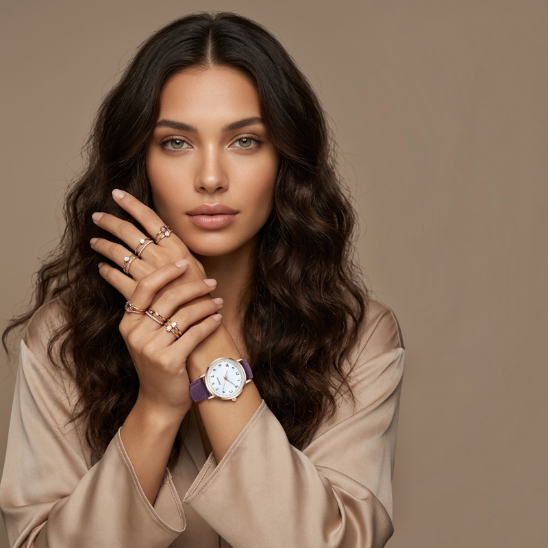 Versatile Adjustable Strap Watch with Numbered Face