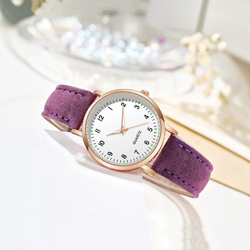 Versatile Adjustable Strap Watch with Numbered Face
